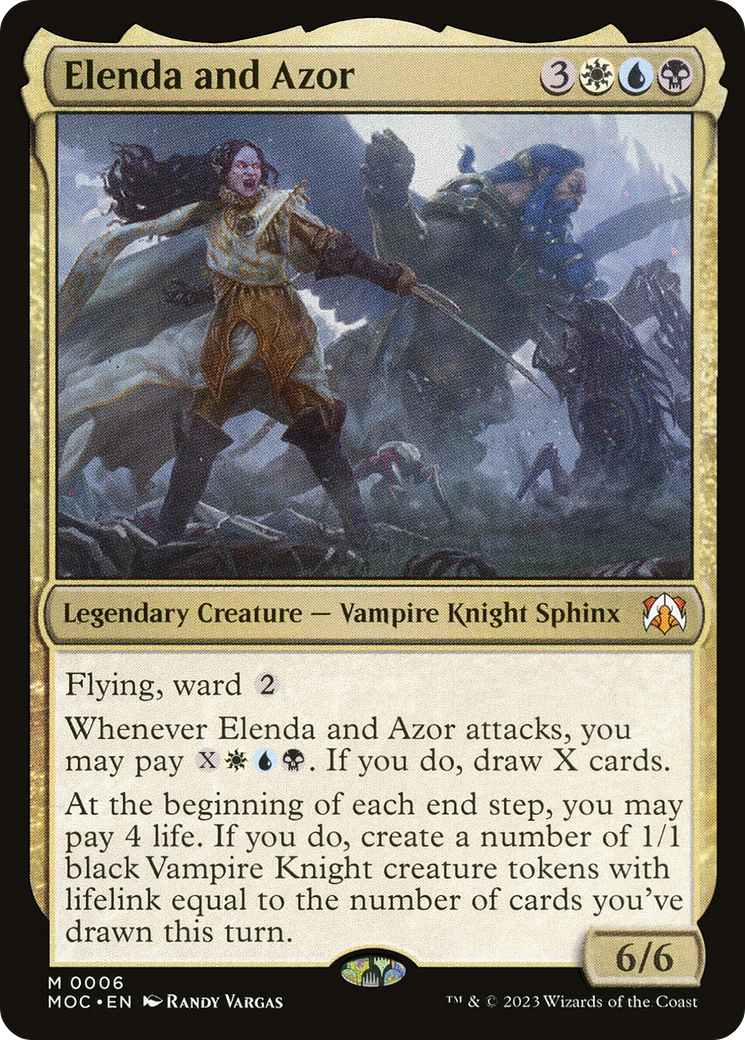 Elenda and Azor [March of the Machine Commander] | Gear Gaming Fayetteville