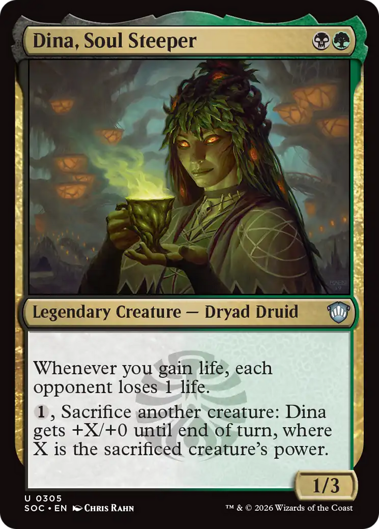 Dina, Soul Steeper [Secrets of Strixhaven Commander] | Gear Gaming Fayetteville