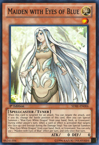 Maiden with Eyes of Blue [SDBE-EN006] Super Rare | Gear Gaming Fayetteville