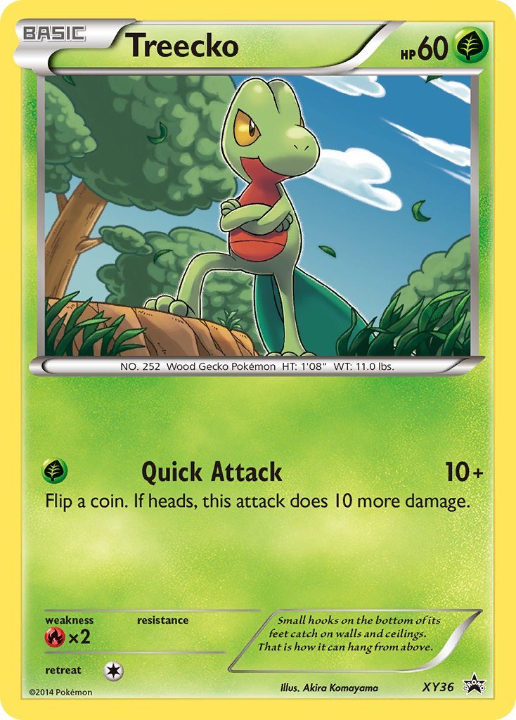 Treecko (XY36) [XY: Black Star Promos] | Gear Gaming Fayetteville