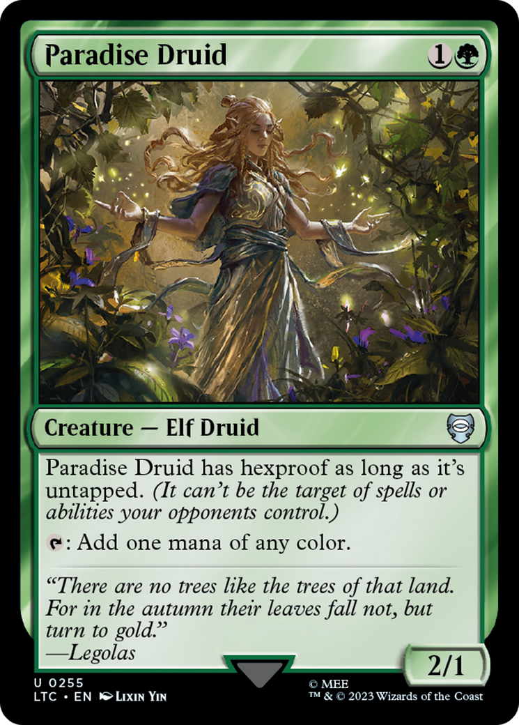 Paradise Druid [The Lord of the Rings: Tales of Middle-Earth Commander] | Gear Gaming Fayetteville