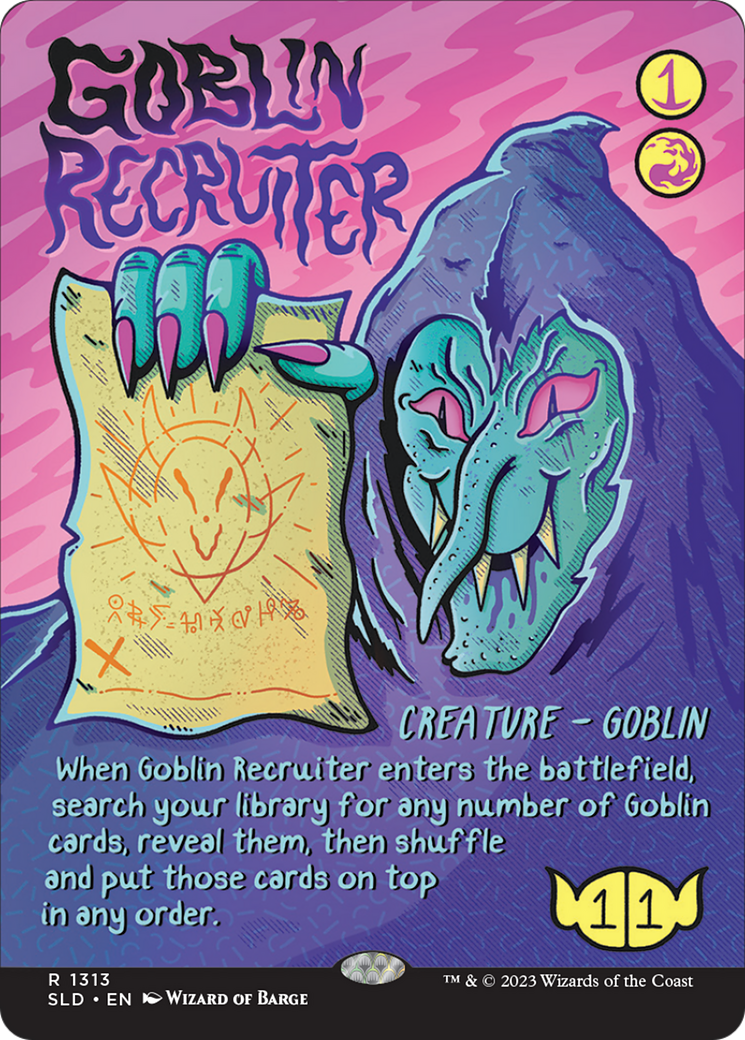 Goblin Recruiter (Rainbow Foil) [Secret Lair Drop Series] | Gear Gaming Fayetteville