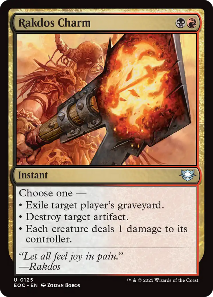 Rakdos Charm [Edge of Eternities Commander] | Gear Gaming Fayetteville