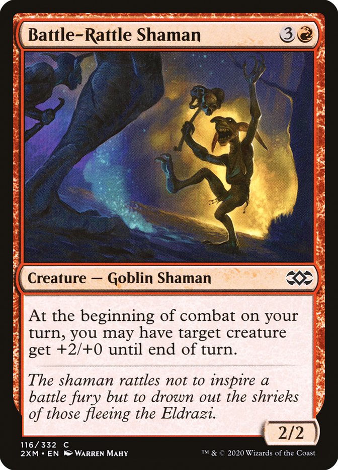 Battle-Rattle Shaman [Double Masters] | Gear Gaming Fayetteville