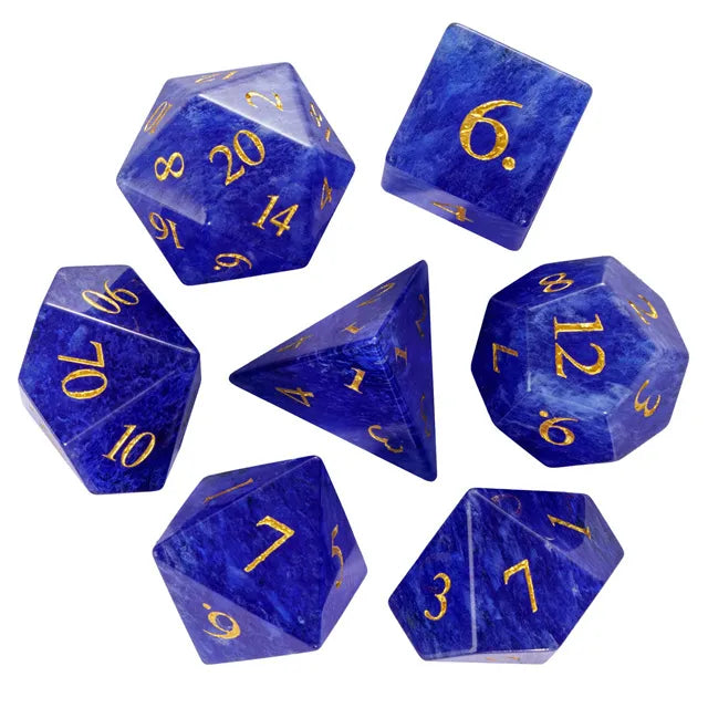 Deep Sea Crystal Gemstone Dice Set | Gear Gaming Fayetteville