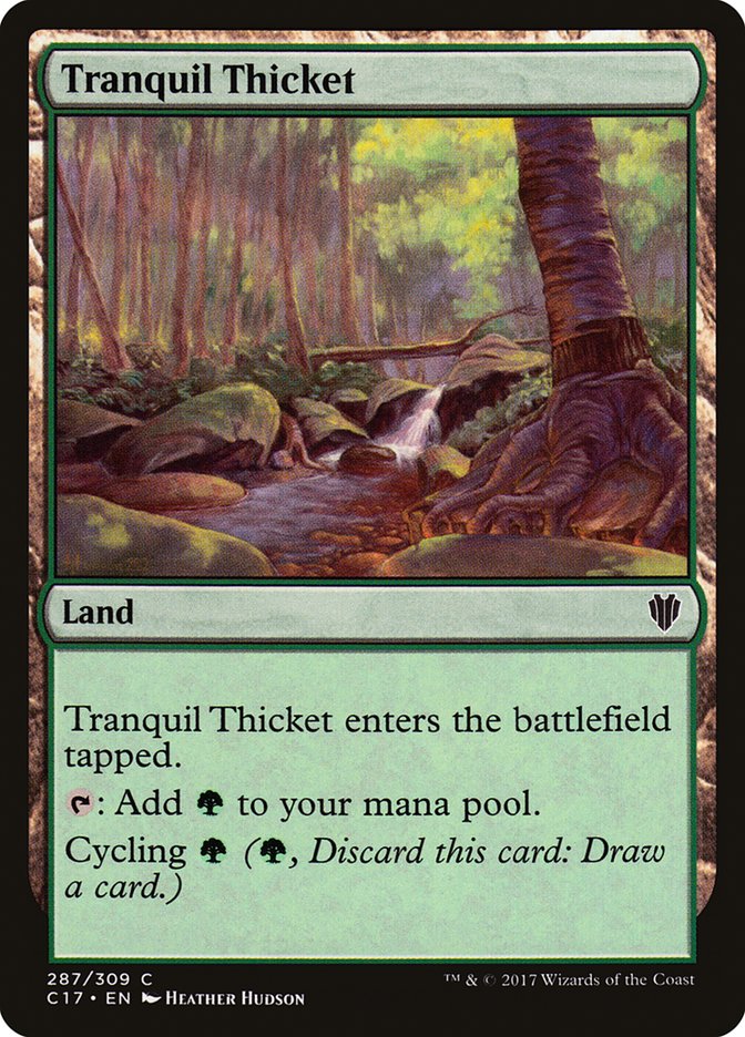 Tranquil Thicket [Commander 2017] | Gear Gaming Fayetteville