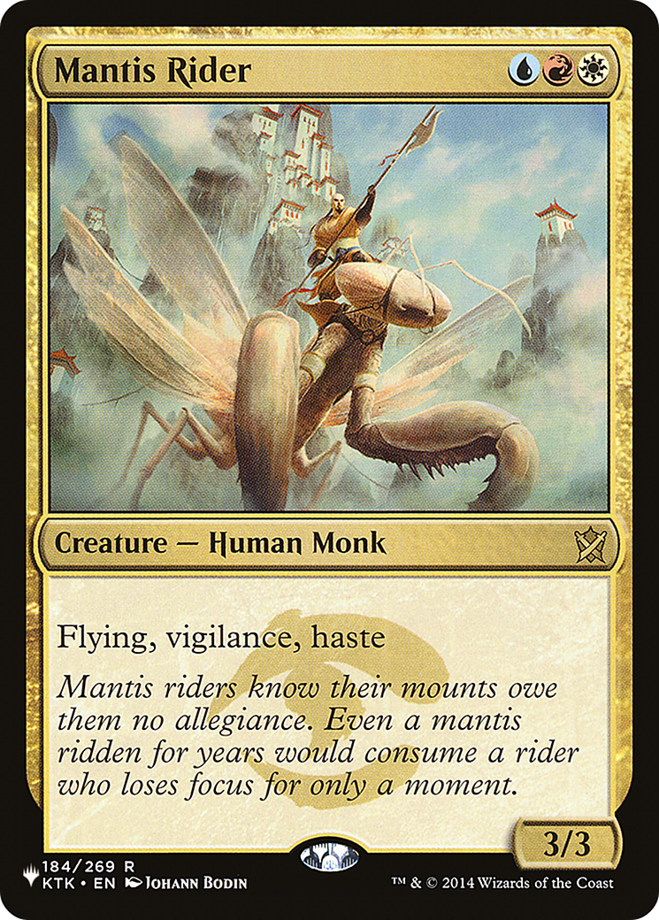 Mantis Rider [The List Reprints] | Gear Gaming Fayetteville