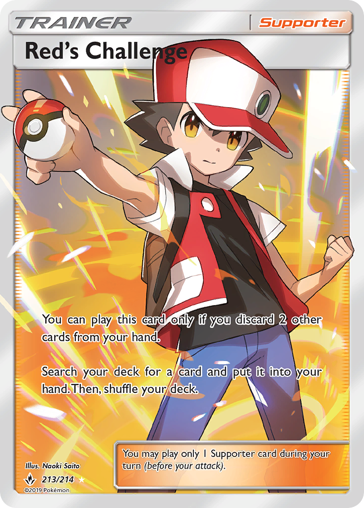 Red's Challenge (213/214) [Sun & Moon: Unbroken Bonds] | Gear Gaming Fayetteville