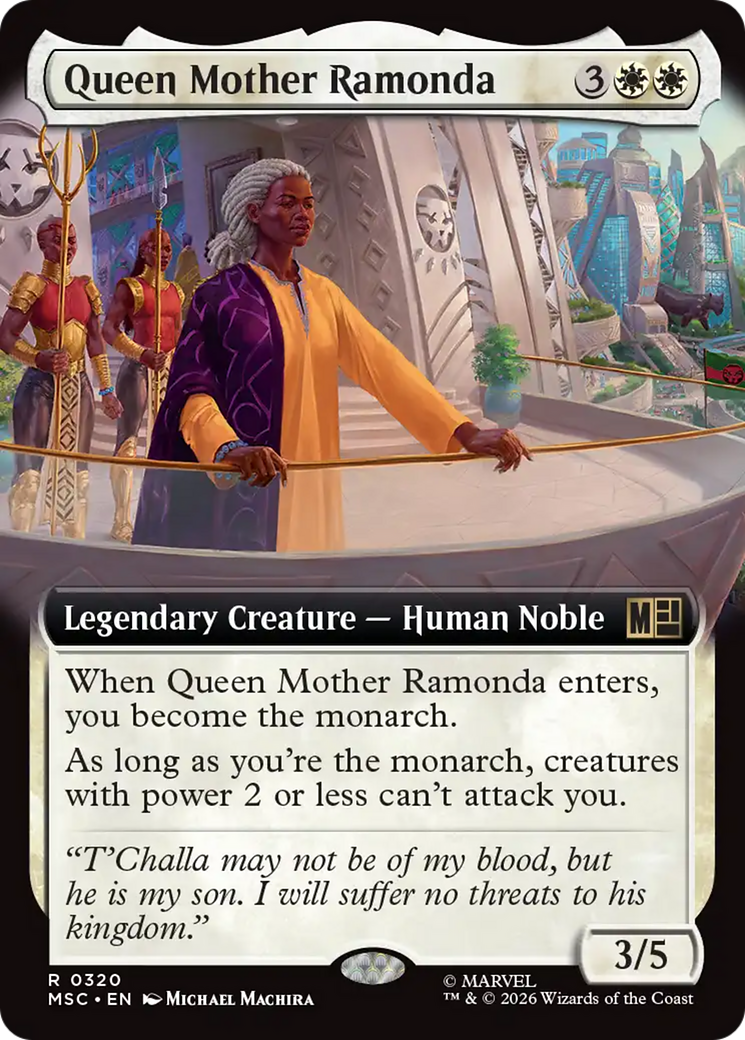Queen Mother Ramonda (Extended Art) [Marvel Super Heroes Commander] | Gear Gaming Fayetteville