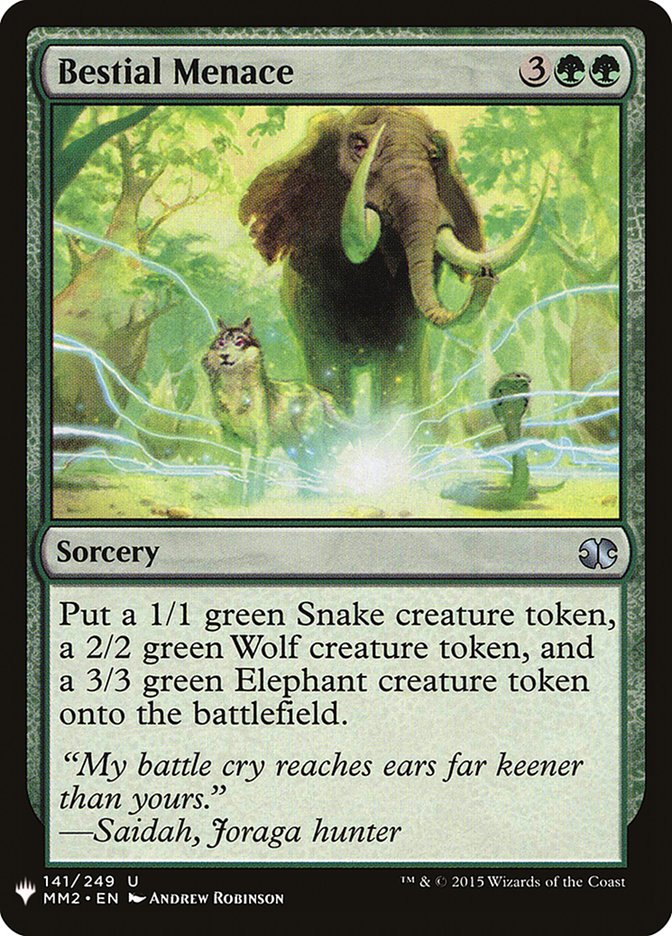 Bestial Menace [Mystery Booster] | Gear Gaming Fayetteville