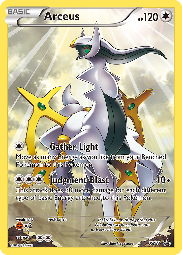 Arceus (XY83) [XY: Black Star Promos] | Gear Gaming Fayetteville