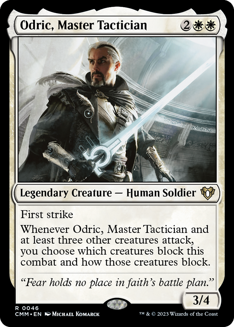 Odric, Master Tactician [Commander Masters] | Gear Gaming Fayetteville