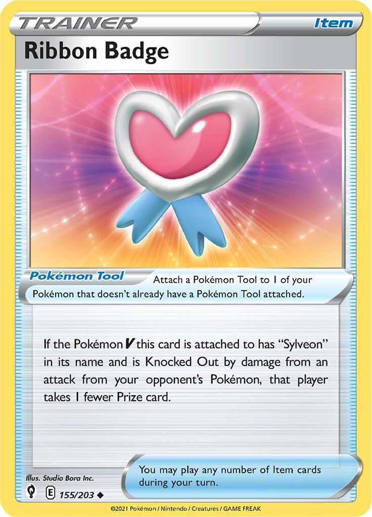 Ribbon Badge (155/203) [Sword & Shield: Evolving Skies] | Gear Gaming Fayetteville