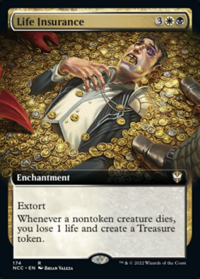 Life Insurance (Extended Art) [Streets of New Capenna Commander] | Gear Gaming Fayetteville