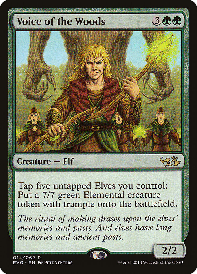 Voice of the Woods (Elves vs. Goblins) [Duel Decks Anthology] | Gear Gaming Fayetteville