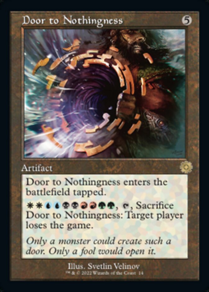 Door to Nothingness (Retro) [The Brothers' War Retro Artifacts] | Gear Gaming Fayetteville