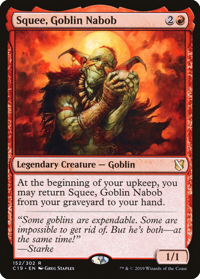 Squee, Goblin Nabob [Commander 2019] | Gear Gaming Fayetteville