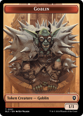 Illusion // Goblin Double-Sided Token [Bloomburrow Commander Tokens] | Gear Gaming Fayetteville