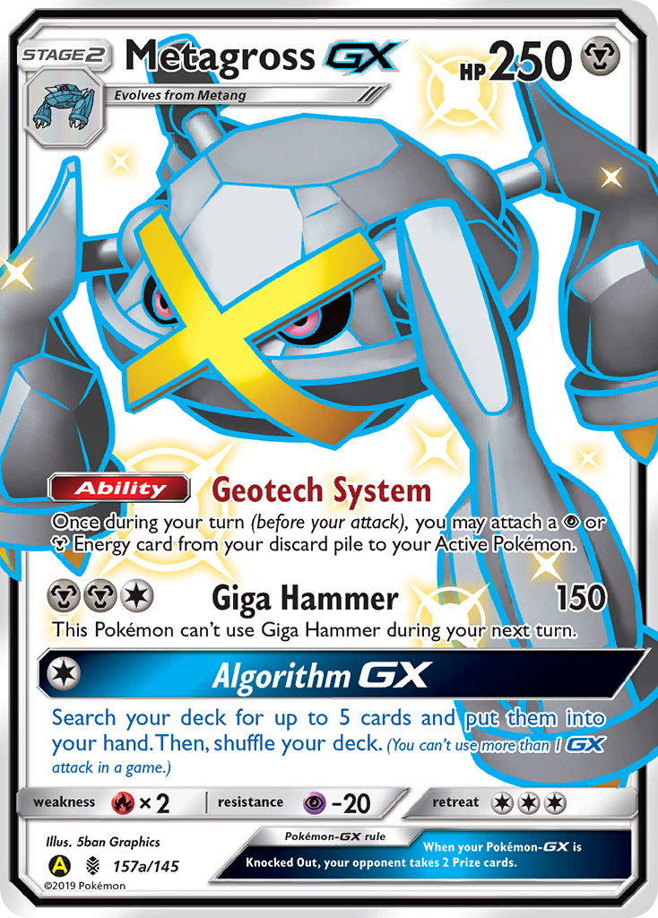 Metagross GX (157a/145) [Alternate Art Promos] | Gear Gaming Fayetteville