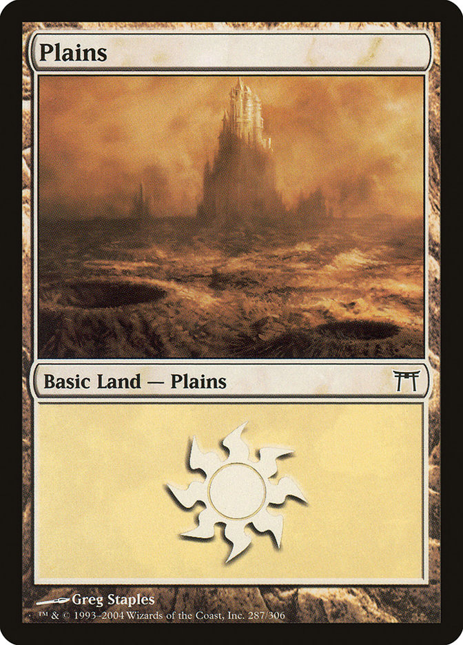 Plains (287) [Champions of Kamigawa] | Gear Gaming Fayetteville
