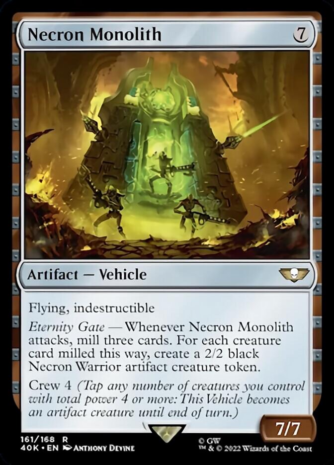 Necron Monolith (Surge Foil) [Warhammer 40,000] | Gear Gaming Fayetteville