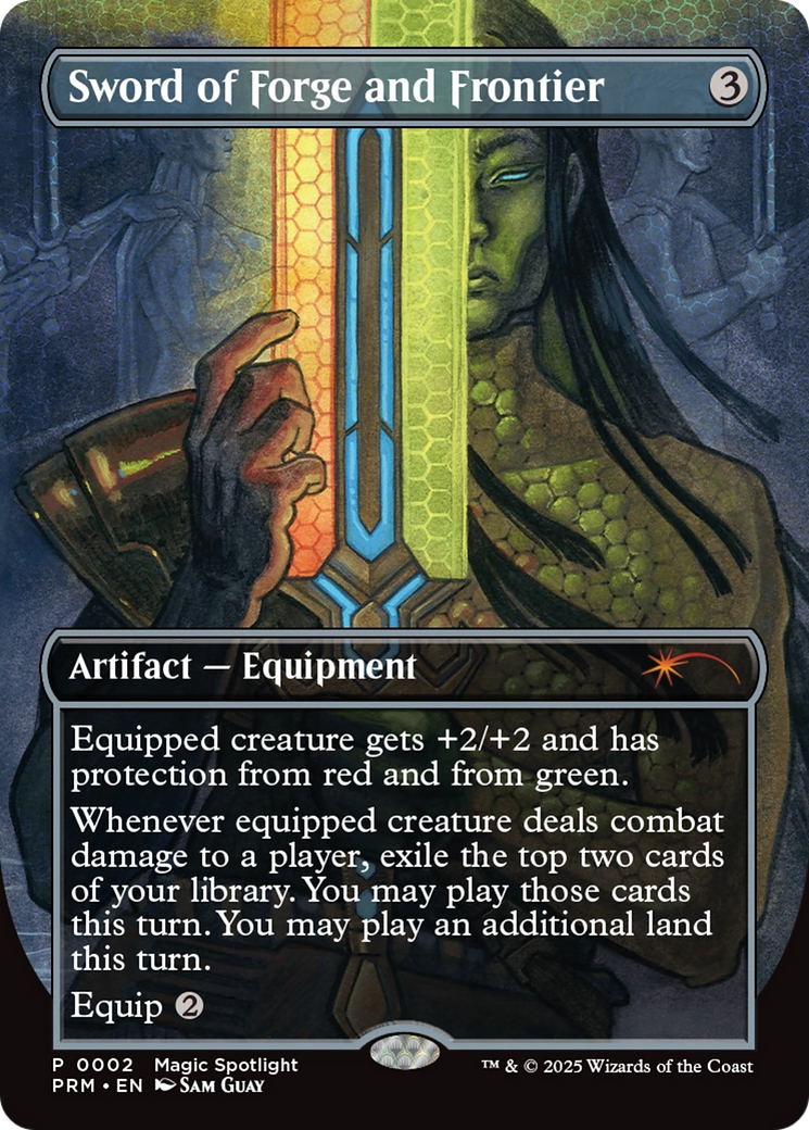 Sword of Forge and Frontier (Borderless) [Wizards Play Network 2025] | Gear Gaming Fayetteville