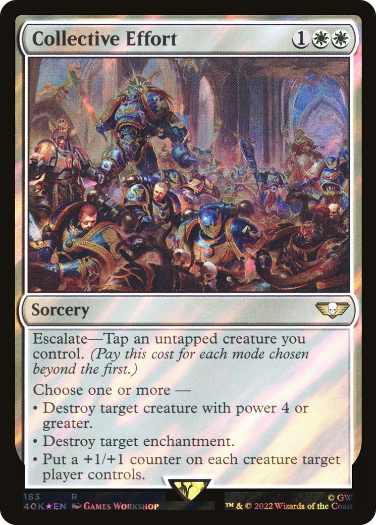 Collective Effort [Marvel Super Heroes Commander] | Gear Gaming Fayetteville