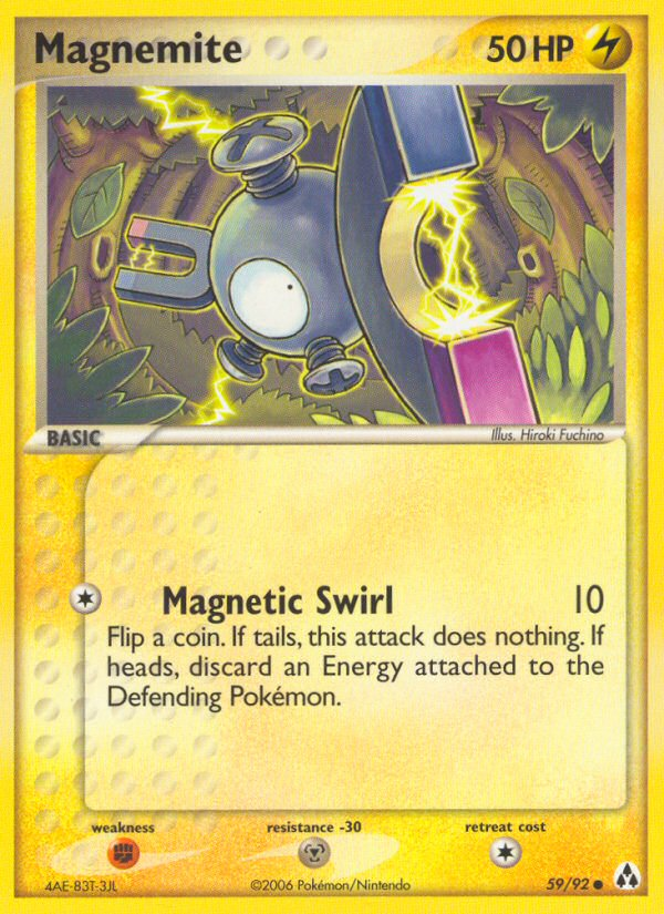 Magnemite (59/92) [EX: Legend Maker] | Gear Gaming Fayetteville