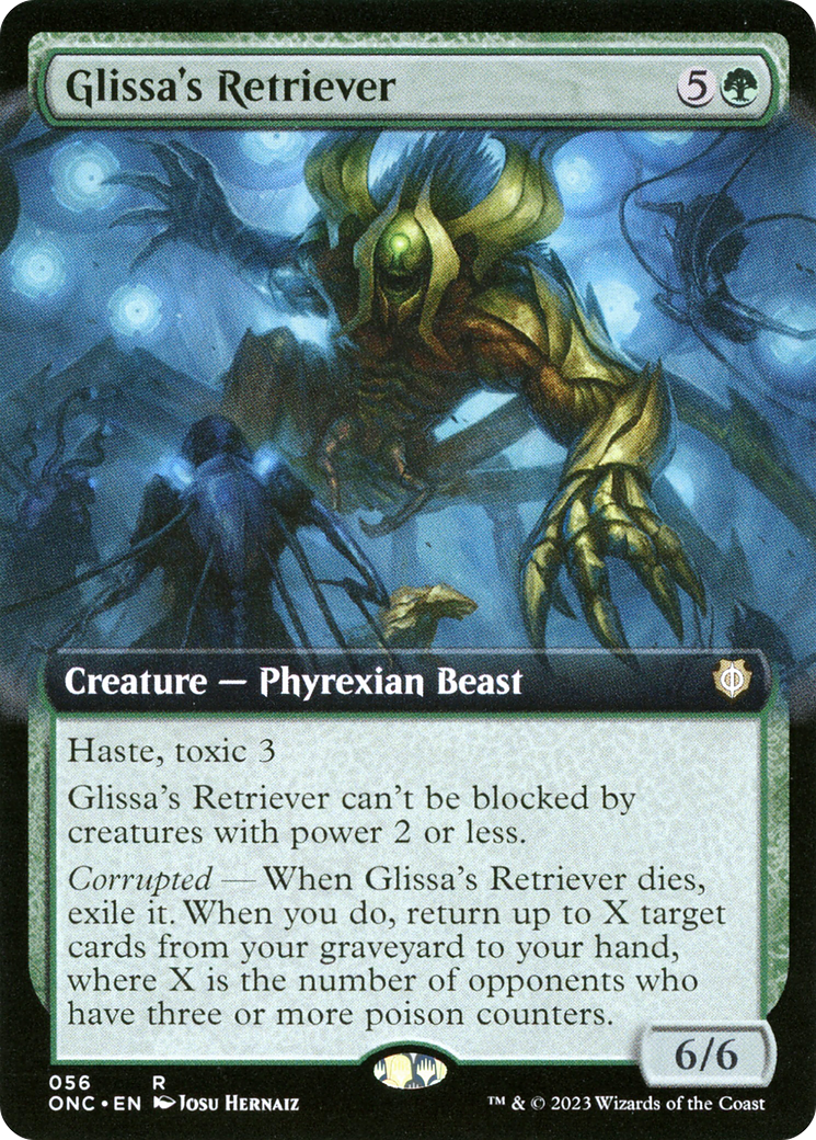 Glissa's Retriever (Extended Art) [Phyrexia: All Will Be One Commander] | Gear Gaming Fayetteville