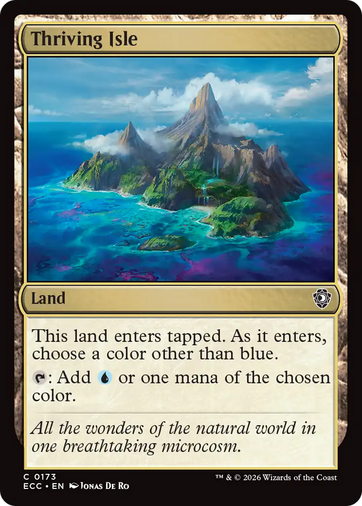 Thriving Isle [Lorwyn Eclipsed Commander] | Gear Gaming Fayetteville