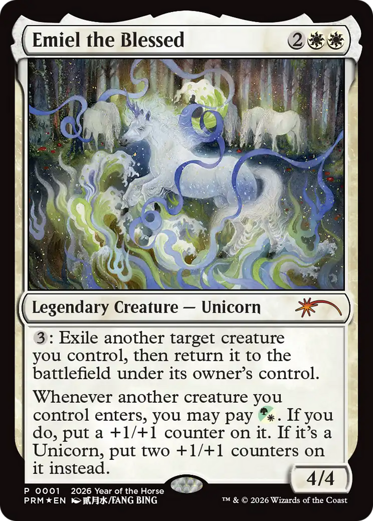 Emiel the Blessed (Year of the Horse 2026) [Standard Showdown Promos] | Gear Gaming Fayetteville