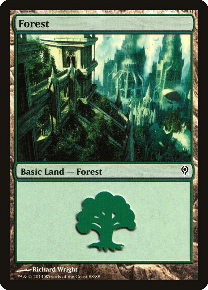 Forest (88) [Duel Decks: Jace vs. Vraska] | Gear Gaming Fayetteville