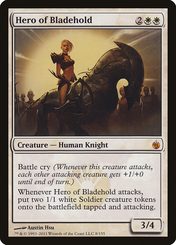 Hero of Bladehold (Oversized) [Oversize Cards] | Gear Gaming Fayetteville