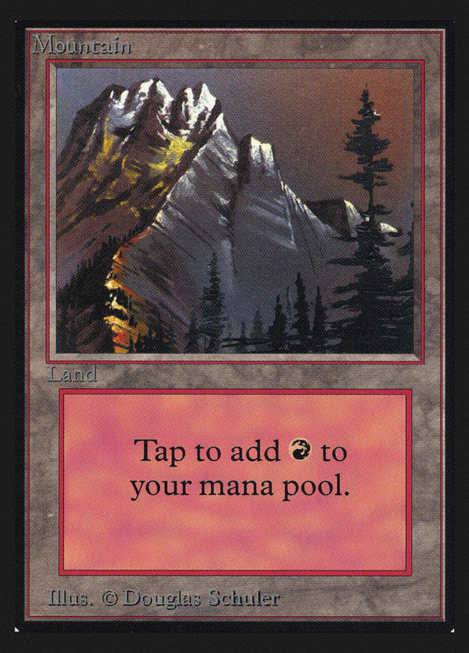 Mountain (Snow Top / Highest Point on Left) [International Collectors' Edition] | Gear Gaming Fayetteville