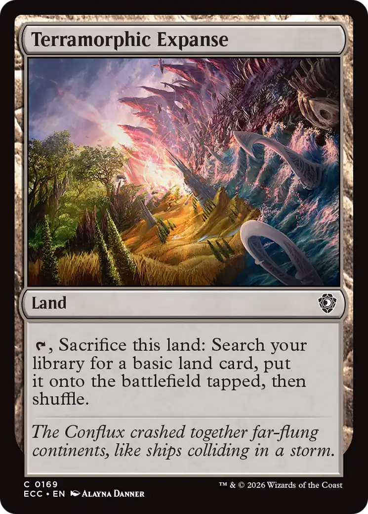Terramorphic Expanse [Lorwyn Eclipsed Commander] | Gear Gaming Fayetteville
