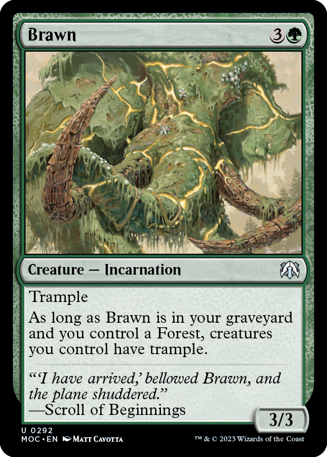 Brawn [March of the Machine Commander] | Gear Gaming Fayetteville