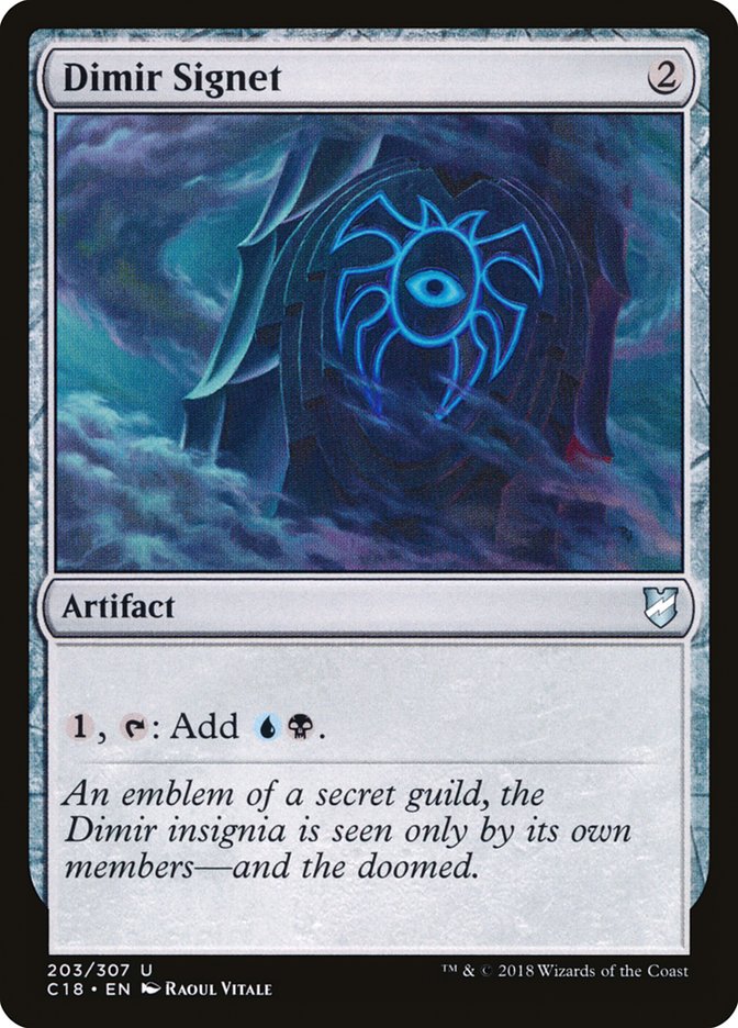 Dimir Signet [Commander 2018] | Gear Gaming Fayetteville