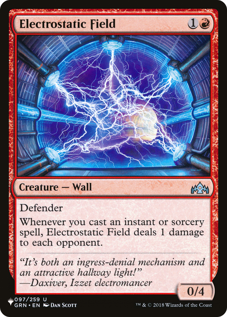 Electrostatic Field [The List Reprints] | Gear Gaming Fayetteville