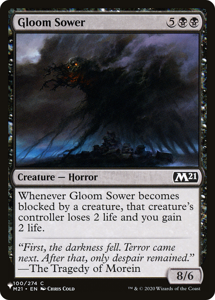 Gloom Sower [The List] | Gear Gaming Fayetteville