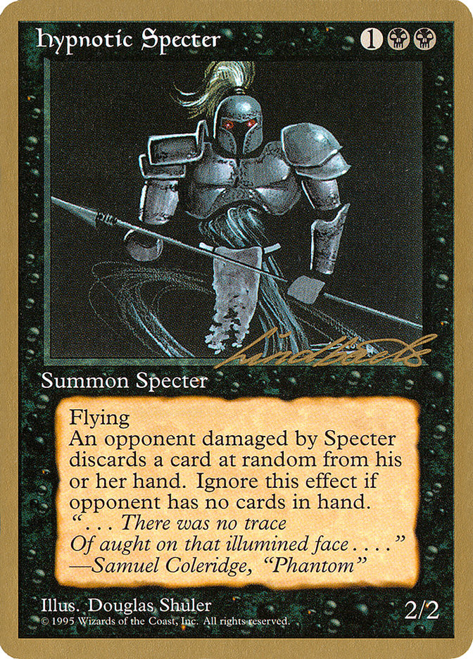 Hypnotic Specter (Leon Lindback) [Pro Tour Collector Set] | Gear Gaming Fayetteville