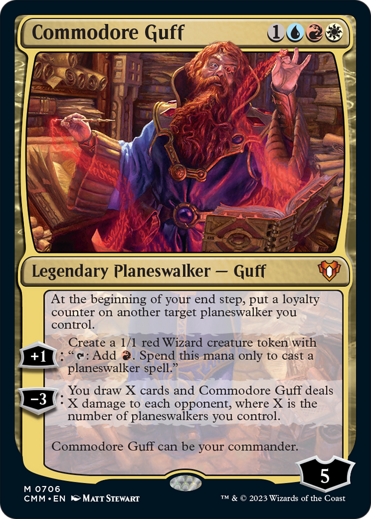 Commodore Guff [Commander Masters] | Gear Gaming Fayetteville