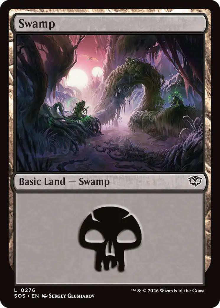 Swamp (0276) [Secrets of Strixhaven] | Gear Gaming Fayetteville