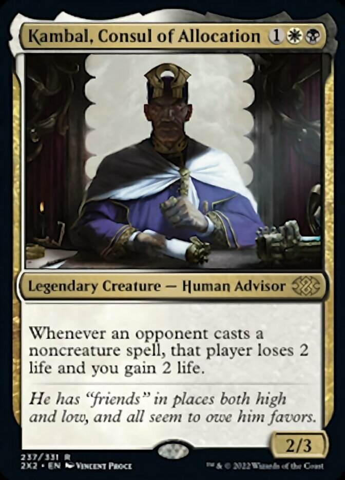 Kambal, Consul of Allocation [Double Masters 2022] | Gear Gaming Fayetteville