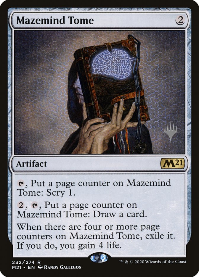 Mazemind Tome (Promo Pack) [Core Set 2021 Promos] | Gear Gaming Fayetteville