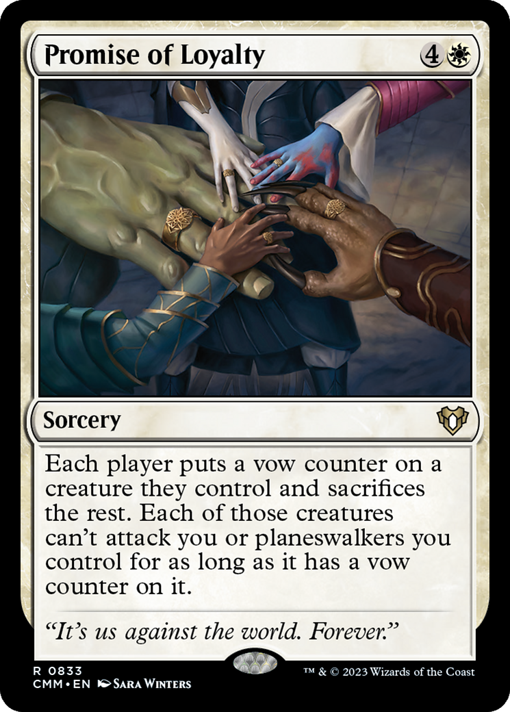 Promise of Loyalty [Commander Masters] | Gear Gaming Fayetteville