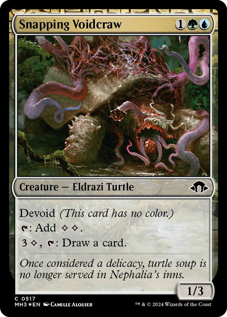 Snapping Voidcraw (Ripple Foil) [Modern Horizons 3] | Gear Gaming Fayetteville