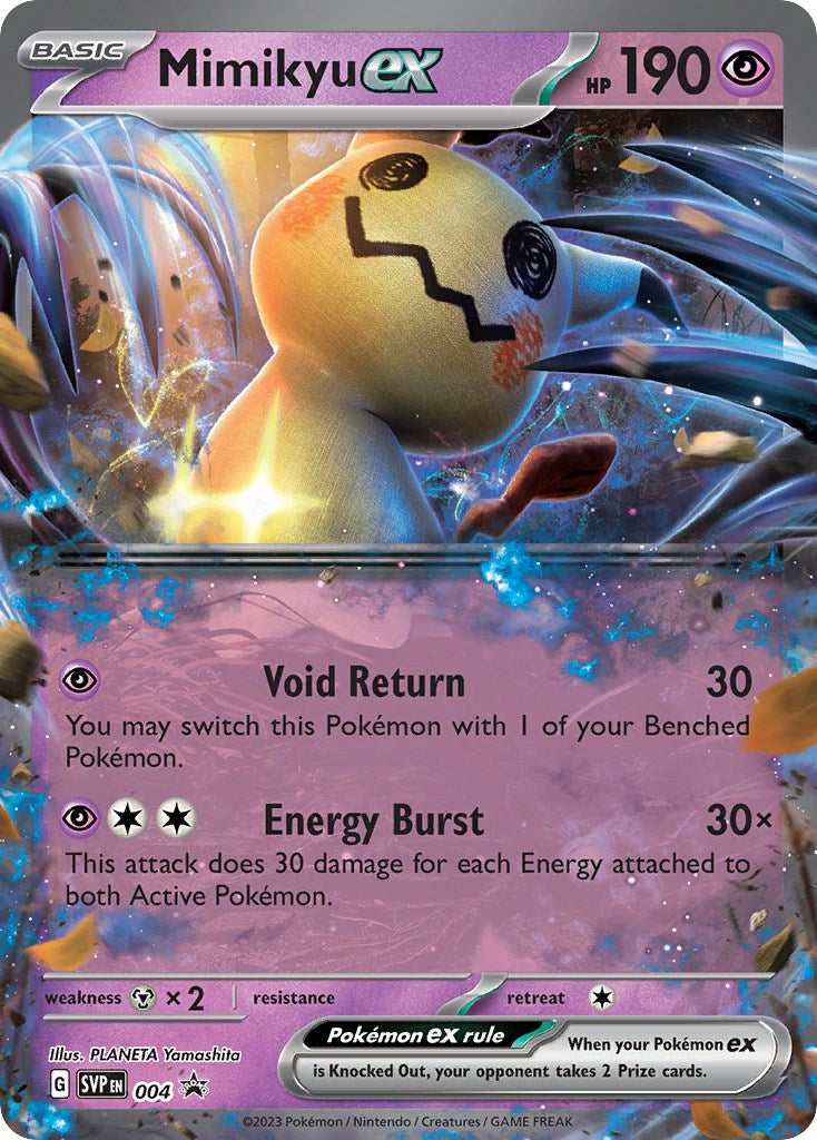 Mimikyu ex (004) [Scarlet & Violet: Black Star Promos] | Gear Gaming Fayetteville