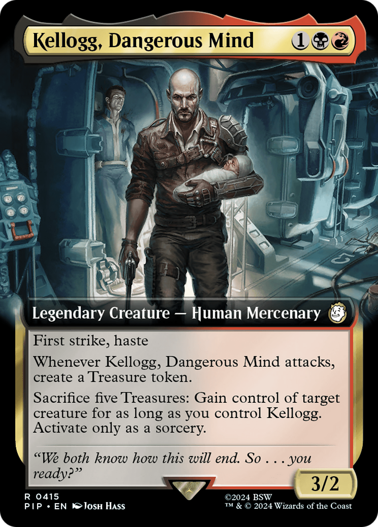 Kellogg, Dangerous Mind (Extended Art) [Fallout] | Gear Gaming Fayetteville