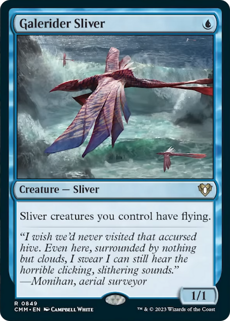 Galerider Sliver [Commander Masters] | Gear Gaming Fayetteville