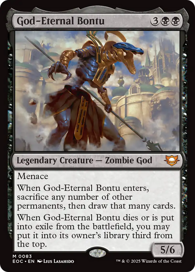 God-Eternal Bontu [Edge of Eternities Commander] | Gear Gaming Fayetteville